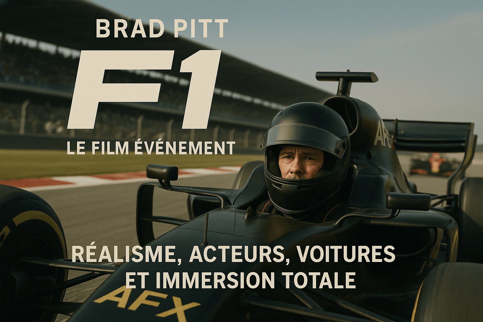 1 – Le film événement : réalisme, acteurs, voitures et immersion totale