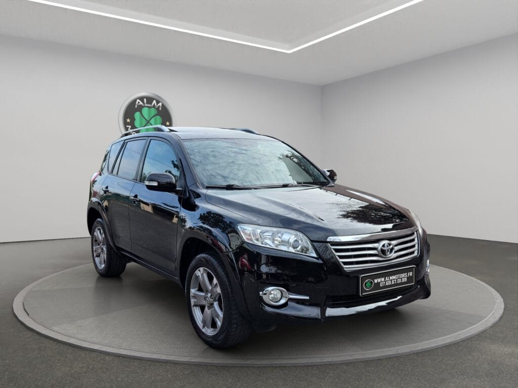 TOYOTA RAV 4 III (3) 150 D-4D CROSSOVER EXCLUSIVE BVA AWD (Noir)
