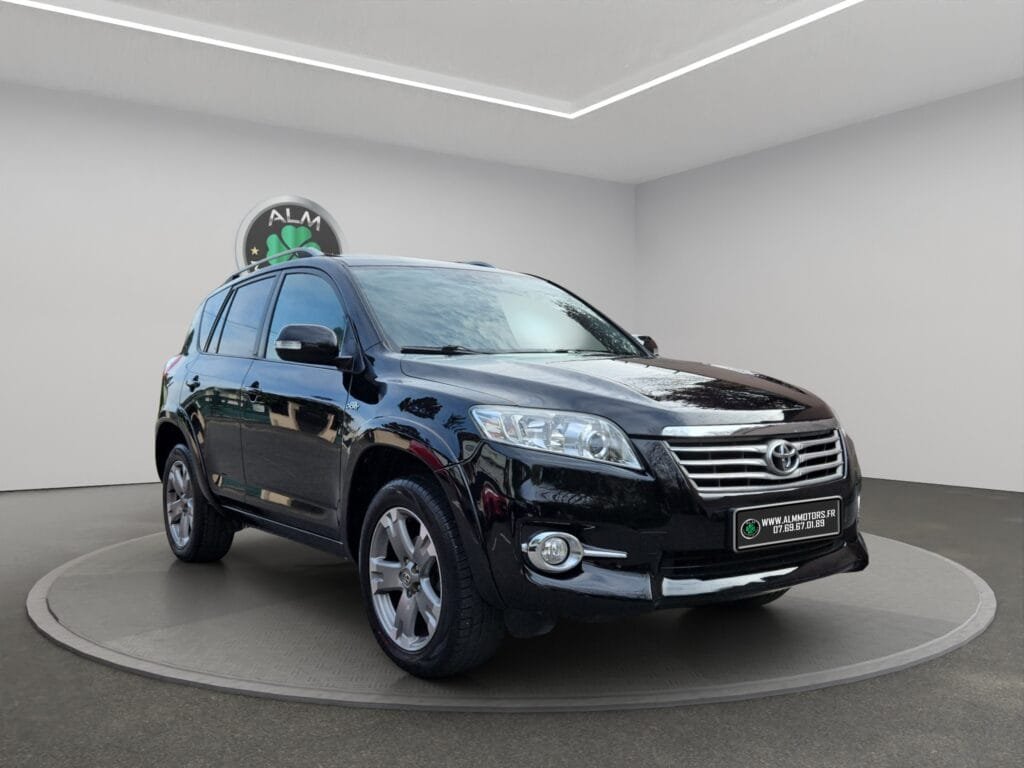 TOYOTA RAV 4 III (3) 150 D-4D CROSSOVER EXCLUSIVE BVA AWD (Noir)