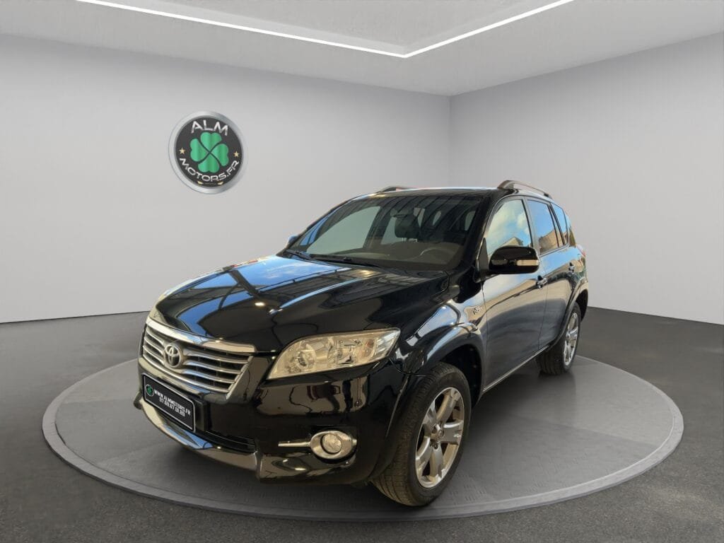 TOYOTA RAV 4 III (3) 150 D-4D CROSSOVER EXCLUSIVE BVA AWD (Noir)