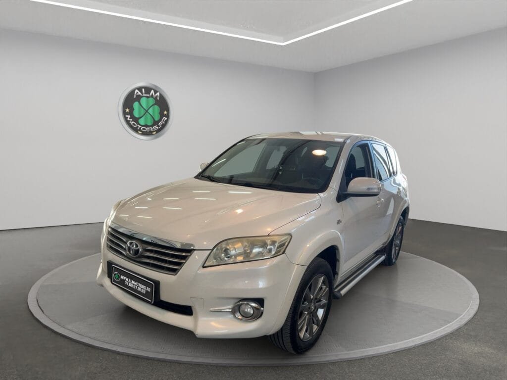 TOYOTA RAV 4 III (3) 150 D-4D CROSSOVER BVA AWD (blanc)