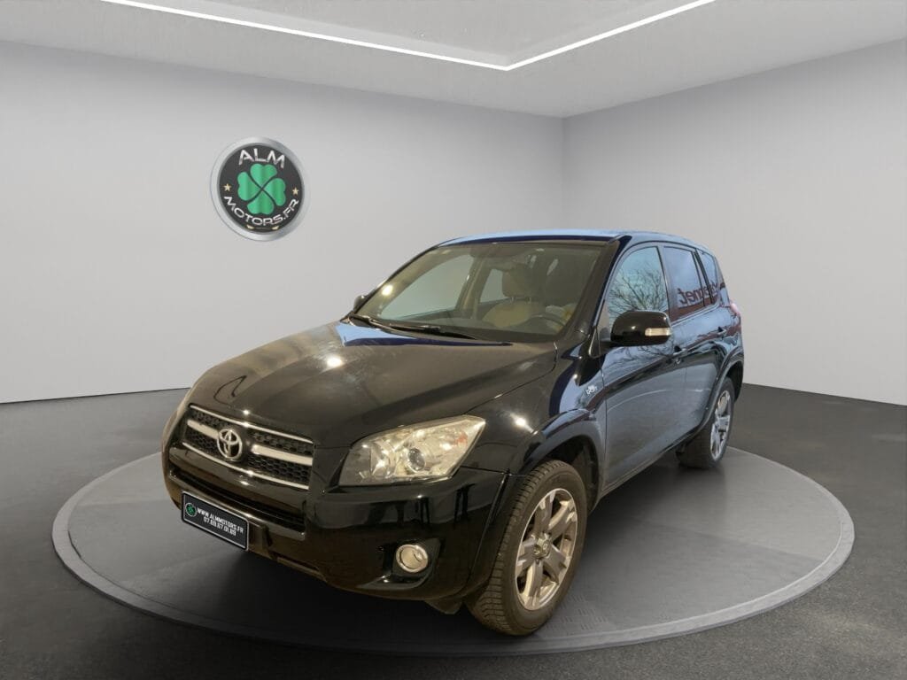 TOYOTA RAV 4 III 150 D-4D CROSSOVER LUXE BVA AWD (Noir)