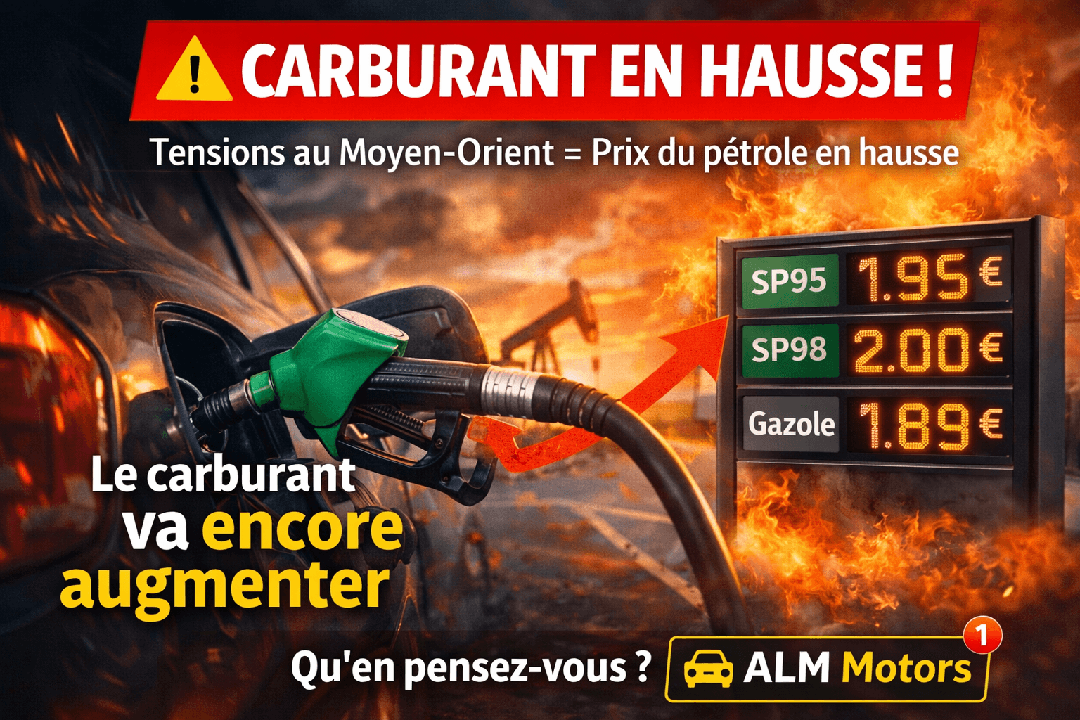 Pourquoi le carburant augmente encore : l’impact des tensions avec l’Iran