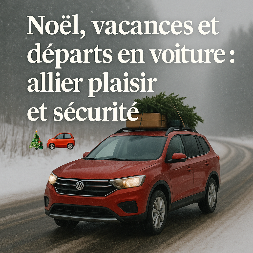 Noël, vacances et départs en voiture : allier plaisir et sécurité